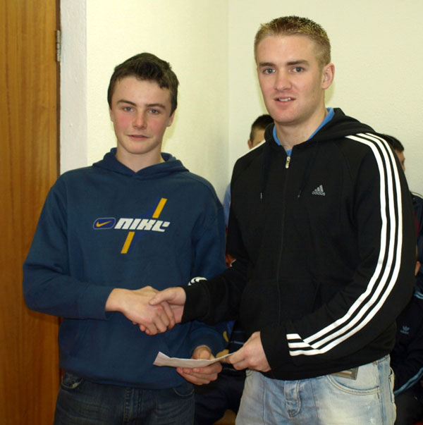 U14 Medal Presentation 2009